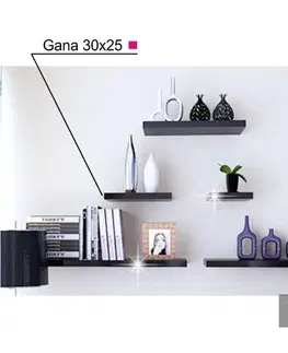 Nástenná polička GANA 30x25 Tempo Kondela