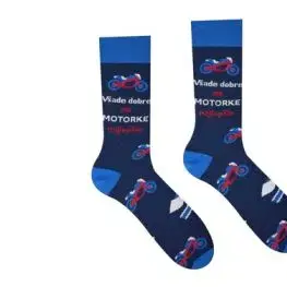 Unisex ponožky Motorkár Paradoo (veľkosť: 41-46)