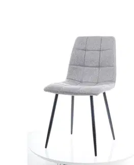 KIK VELVET jedálenská stolička, béžová