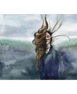 Dekoria Maľovanie na plátno Wind, 100 x 70 cm