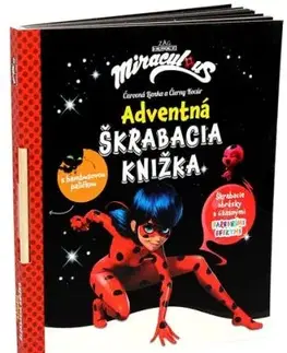Čarovná Lienka a Čierny Kocúr - Adventná škrabacia knižka