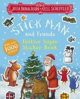 Stick Man and Friends Festive Super Sticker Book - Julia Donaldson, Axel Scheffler