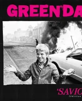 Green Day - Saviors (Deluxe Edition) (Clear & Pink) 2LP - Green Day