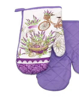MAKRO - Chňapka kuchynská Levanduľa  bicykel II. 2ks