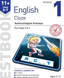 11+ English Year 5-7 Cloze Testbook 1 - Autumn McMahon, Warren J Vokes, Dr Stephen C Curran