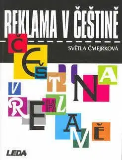 Reklama v češtině - Světla Čmejrková
