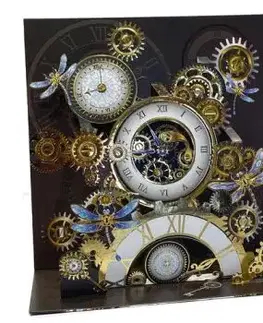 3D Blahoželanie - Mechanizmy hodinového strojčeka