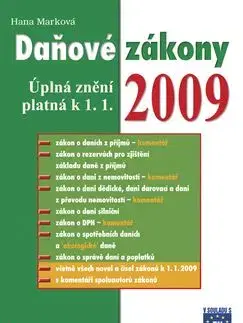 Daňové zákony 2009 - Hana Marková