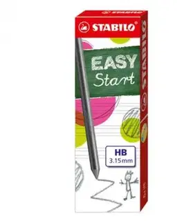 Tuhy Stabilo EASYergo tvrdosť HB 3,15 mm 6 ks