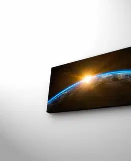 Dekoratívny LED osvetlený obraz na plátne 3090NASA-018