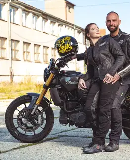 W-TEC Makso čierna s nášivkami - S