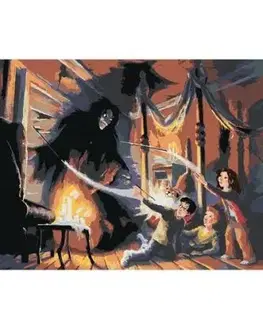 Maľovanie podľa čísel Harry Potter: Sirius Black prvé stretnutie 40x50cm Zuty - ZUTY
