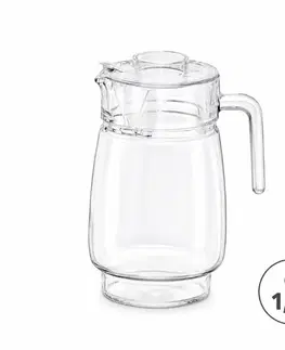 MAKRO - Krčah sklo s plastovým viečkom 1,5l