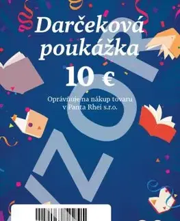 Elektronická darčeková poukážka 10€