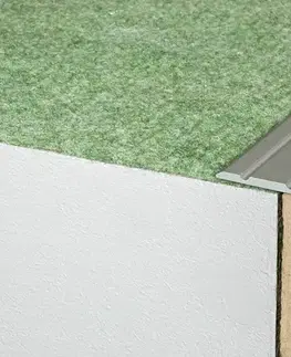 Schodový profil 25 x 10 mm (skrutkovací) Zlato E00