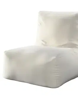 Dekoria Sedací vak v tvare kresla - jednofarebný, sivá, 87 x 31 x 75 cm, Ingrid, 705-40