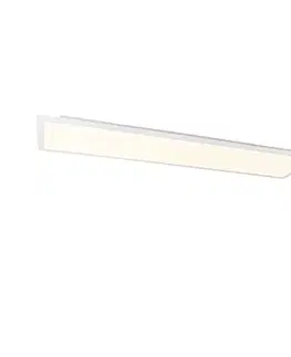 Moderné stropné svietidlo oceľ 120 cm vrátane LED 4-stupňové stmievateľné - Liv