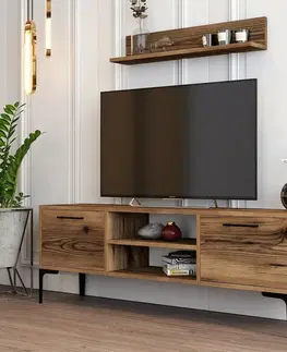 Televízny stolík Riga Walnut