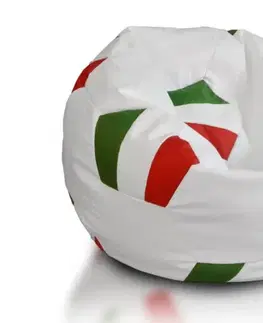 Sedací vak lopta štáty ekokoža TiaHome - Taliansko