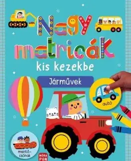 Nagy matricák kis kezekbe - Járművek