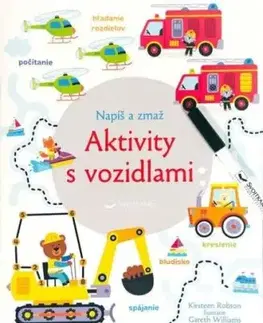 Napíš a zmaž - Aktivity s vozidlami