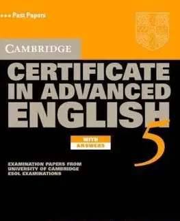 Cambridge CAE 5 SB with Key