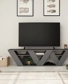 TV stolík Ralla - Anthracite - POSLEDNÝ KUS