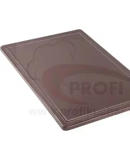 STALGAST Doska na krájanie STALGAST® 60 x 40 / hnedá