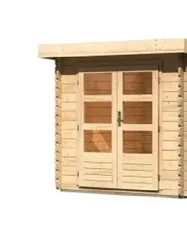 Drevený záhradný domček BASTRUP 2 Lanitplast