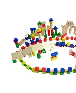 2Kids Toys - Farebné drevené kocky 500 ks 2D98271