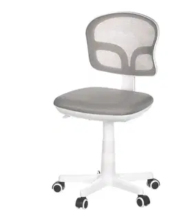 Autronic KA-C801 GREY Kancelárska stolička
