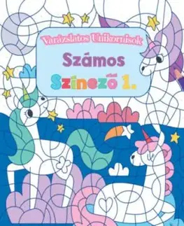Varázslatos unikornisok - Számos színező 1.