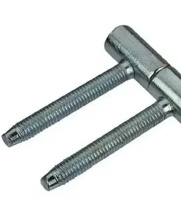 Záves 13,5x60 mm biely pozinkovaný 2 ks