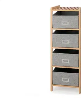Policový regál s boxami REG-10 Halmar