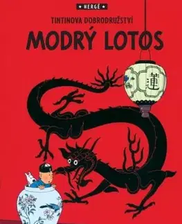 Tintin 5: Modrý lotos - Herge