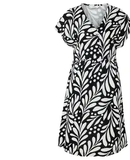 Džersejové šaty s potlačou