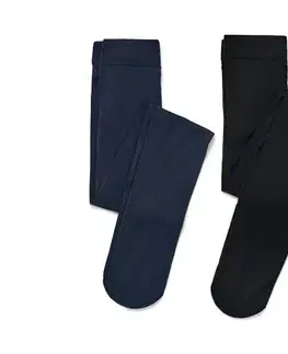 Jemné detské nylonové pančuchy, 2 ks