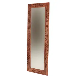 Zrkadlo Mira 60x170 indický masív palisander