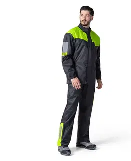 W-TEC Colnari čierna-fluo zelená - M