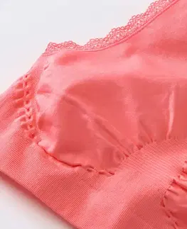 Bezšvová podprsenka, papájová