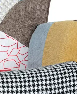 Hojdacie kreslo PW2, patchwork
