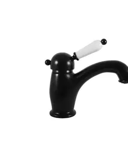 RAV Slezák L526.0CMAT - Umývadlová batéria LABE RETRO 15,3 cm matná čierna L526.0CMAT