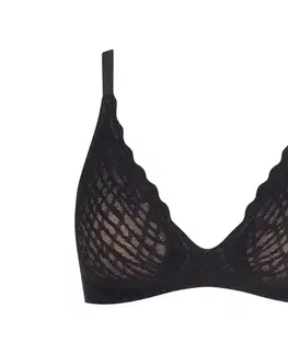 Podprsenka sloggi ZERO FEEL BLISS PUSH-UP, čierna