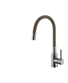 ALVEUS 1144428 -Drezová batéria s flexibilným ramienkom MINTAS 34 cm chróm/béžová 1144428