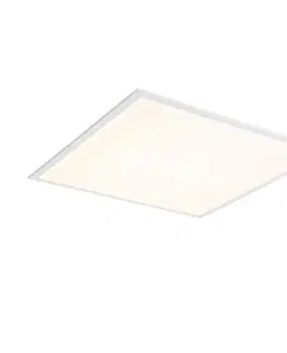 Zapustené LED panely biele štvorcové vrátane LED 3000K - 6500K s prepínačom DIP - Seagal