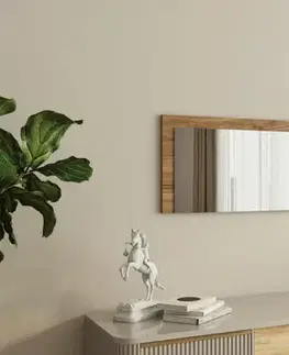 Zrkadlo Lariya - White, Walnut