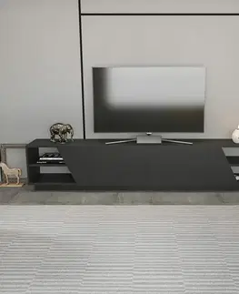 Televízny stolík Rhodes Anthracite