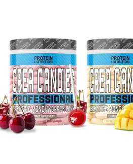 Creatine Candies - Protein Nutrition 150 tbl. + 150 tbl. Cherry Lollipop + Mango