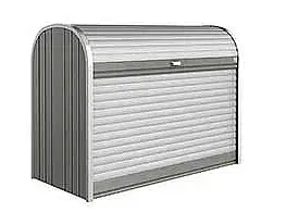 Biohort Roletový box BIOHORT Storemax 190 190 × 97 cm (sivý kremeň metalíza)
