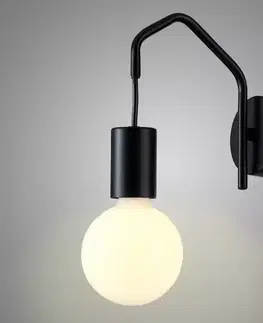 Basso Svietniková lampa 1x40w E27 Čierna matná